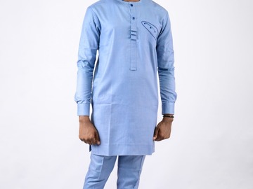 Products: Senator Kaftan Sky Blue