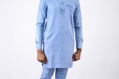 Products: Senator Kaftan Sky Blue