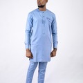 Products: Senator Kaftan Sky Blue