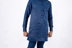 Products: Senator Kaftan Long Sleeves Navy Blue 