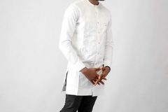 Products: White Tunic and Black Pants Set