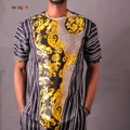 Products: Vintage and monochrome pinstripe top