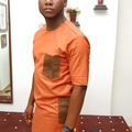 Products: African Men's Burnt Orange Senator Wear